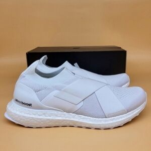 New Adidas UltraBoost Slip-On DNA 'Cloud White' Women's Running Shoes Size 6